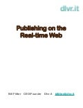 Three Challenges Publishers Face with the Real-time Web