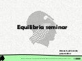 Chemical Reactions: pH Equilibria Seminar