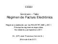 Seminario de factura electrónica (Parte II)