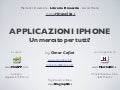 Applicazioni iPhone: un mercato per tutti?