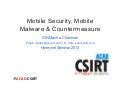 I.G.N. Mantra - Mobile Security, Mobile Malware,and Countermeasure