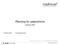 Planning for Proposition&rsquo;s
