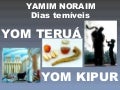 Seminário festas   yamim noraim