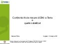 Confronto fra le misure di DNI a Terra e quelle satellitari
