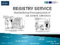 Registry slides for Se@m Workshop 