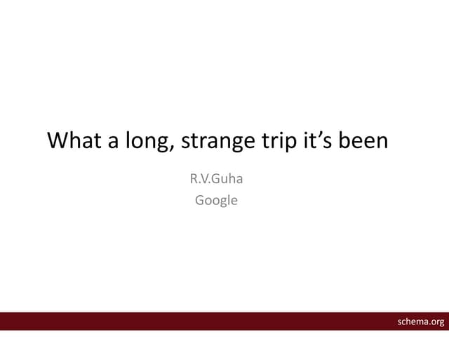 Semantic Web and Schema.org