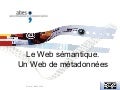 Le Web sémantique : un web de métadonnées