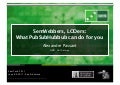 Semwebbers, LODers, what PubSubHubbub can do for you (SemTech)