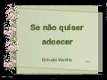 Se Nao Quiser Adoecer