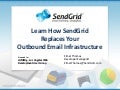 LAPHP/LAMPSig Talk: Intro to SendGrid - Building a Scalable Email Infrastructure