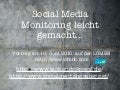 Social Media Monitoring