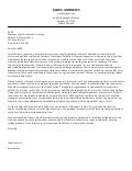 Senior Cover Letter: Law