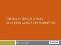 Senior Living Trends 2011