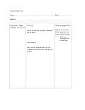 Senior project work log
