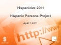 Sensis Hispanic Persona Project