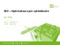 SEO – Optimalizace pro vyhledávače