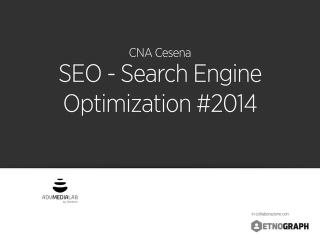 SEO - Search Engine Optimization #2014
