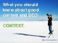 Seo context in online marketing
