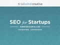 SEO For Startups