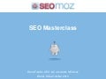 SEO Masterclass Webit 2010