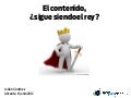 SEO4SEOs: el contenido sigue siendo el rey