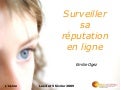 Surveiller sa réputation en ligne