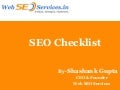 Seo checklist