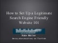 Setting Up an SEO Friendly Website 101