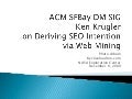 Seo Intention Via Web Mining