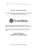 SEO for WordPress Blogs