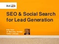 SEO and Social Search for Lead Generation
