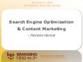 Search Engine Optimization & Content Marketing