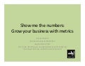 Sept 15 2012  bxb show me the numbers
