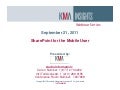 Sept 2011 kma sharepoint for the mobile user webinar final