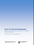Server Core Remote Management by Sander Berkouwer & Joachim Nässlander