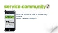 Customer Service on the next level with a Web 2.0 and mobile community on corporate sites