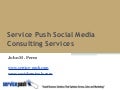 Service Push Social Media Discovery Framework