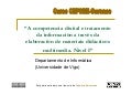 A competencia dixital e tratamento da información a través da elaboración de materiais didácticos multimedia. Nivel I