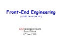 Front-End Engineering