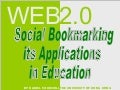 Social Bookmarking in Education