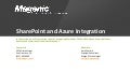 Session 2   Integrating SharePoint 2010 and Windows Azure