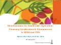 Financing Smallholder & Entrepreneurs in NENA and CEN