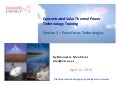Concentrated Solar Power Course - Session 3 : Central Receiver and Parabolic Dish
