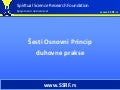 Šesti Osnovni Princip Duhovne Prakse
