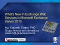 Exchange 2010 Web Services