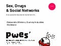Sex drugs n social network - Alessandro Mininno - #pwes3