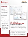 Microsoft Dynamics CRM - InsideView 