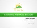 SFD2012Hanoi - Duong Trong Tan - Agile and FOSS 