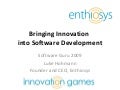 Luke Hohmann's Software Guru 2009 Keynote: Innovation In Software