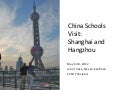 Shanghai Trip